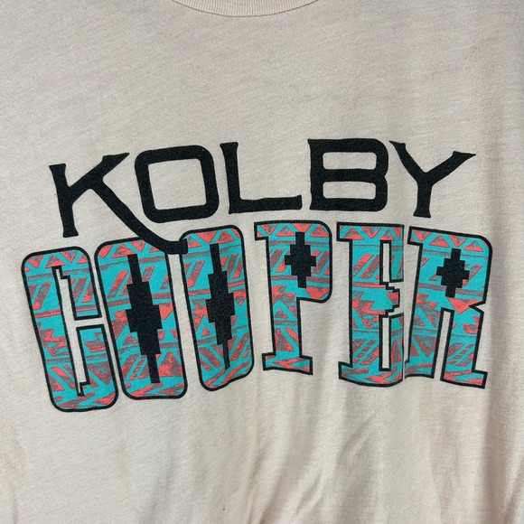 Kolby Cooper Concert Tour T-Shirt Pink Western‎ Country Women's Size Medium - Picture 2 of 7